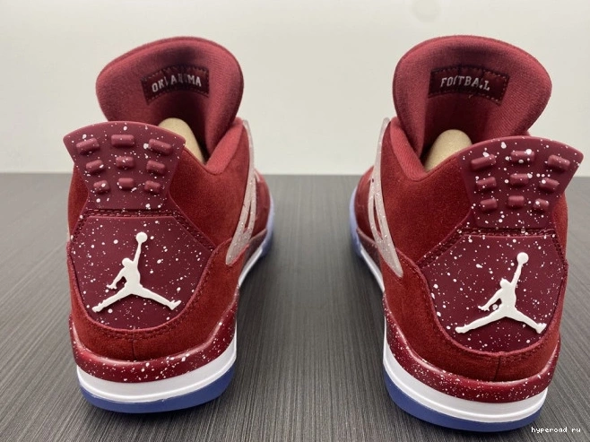Sooners PE Oklahoma AJ4-904282 Retro Jordan 4 0714